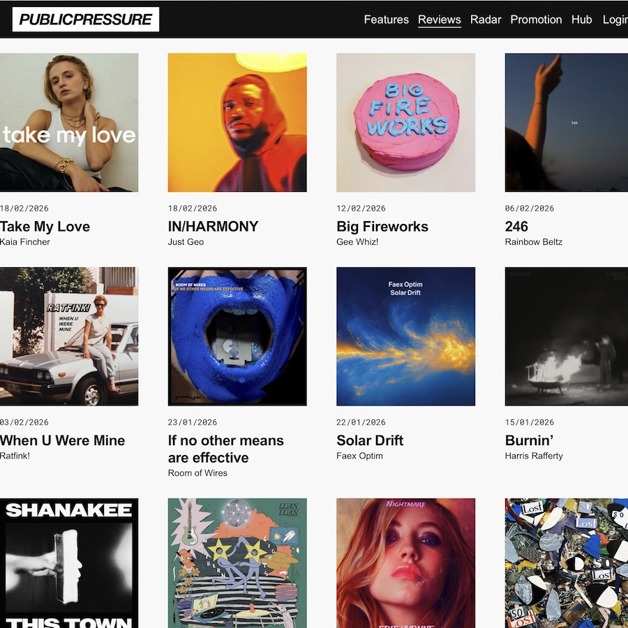 Public Pressure magazine features Room of Wires