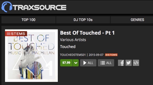 Sitting alongside B12 and Plaid - Walkern remix features in the best of Touched